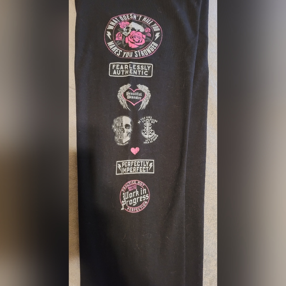 Beautiful Disaster yoga pants